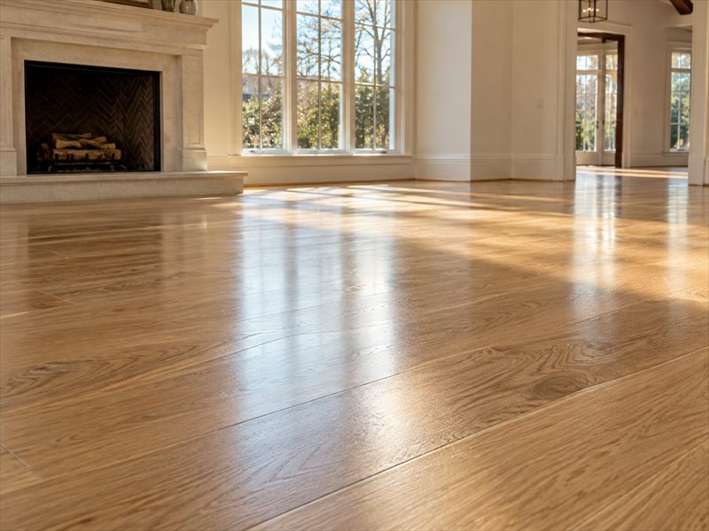 Hardwood floor cleaning and recoat